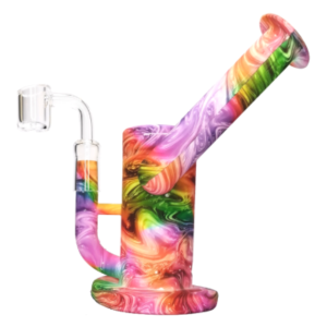 Silicone Dab Bong + Tub Holder & Diffuser – 22cm